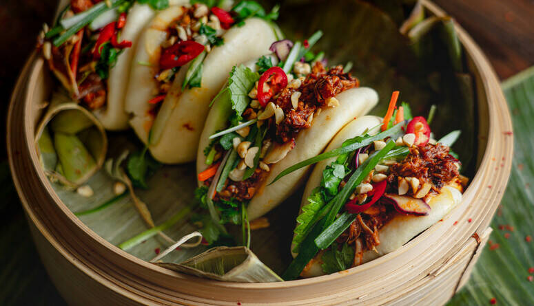 Bao Buns with Jackfruit BBQ