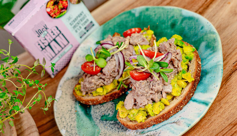 A'la Tuna breakfast toast